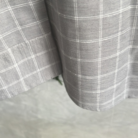 Larsson & Co Mens Grey Long Sleeve Button Down Dress Shirt. Size M NWT - Picture 6 of 8